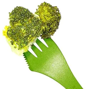 Light my Fire S-SP-4PACK-T Element Light My Fire Original BPA-Free Tritan Spork Multi-Color 4-Pack - Element