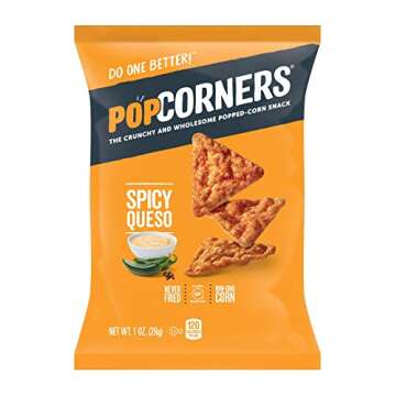 Popcorners Gluten Free Snacks Variety Pack - 24 Bags
