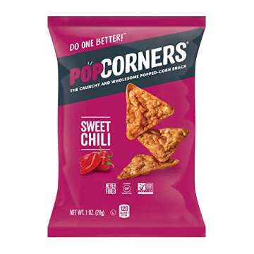 Popcorners Gluten Free Snacks Variety Pack - 24 Bags