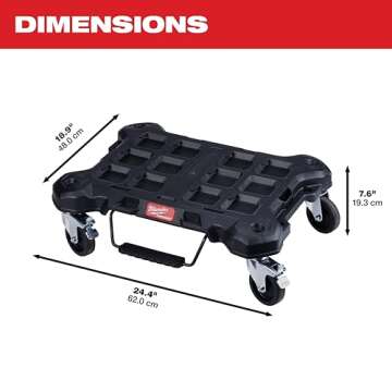 Milwaukee PACKOUT Dolly - Effortless Tool Mobility for Professionals