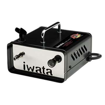 Iwata-Medea HP-CS .35mm Eclipse Airbrush with IS35 Ninja Jet Compressor