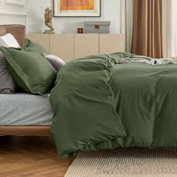 Ultra Soft Bedsure Queen Duvet Cover Set for All Ages