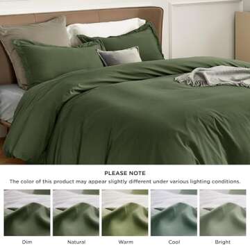 Ultra Soft Bedsure Queen Duvet Cover Set for All Ages
