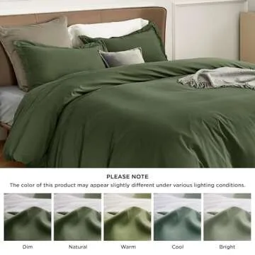 Ultra Soft Bedsure Queen Duvet Cover Set for All Ages