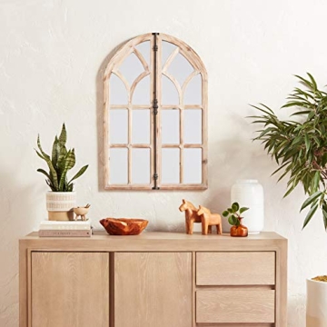 Elegant Stone & Beam Vintage Farmhouse Mirror 36"