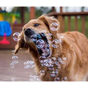 Pet Qwerks Interactive Peach Flavored Bubbles for Pets