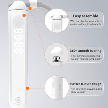 Smart Jump Rope with App - Fitness Tracker for All