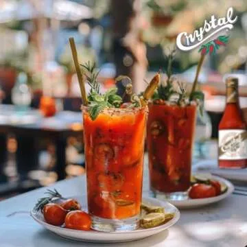 Crystal Louisiana Hot Sauce with Garlic, 12 Ounce