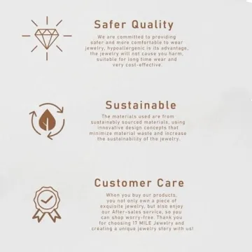 14K Gold Plated Hoop Earrings Set Women Hypoallergenic