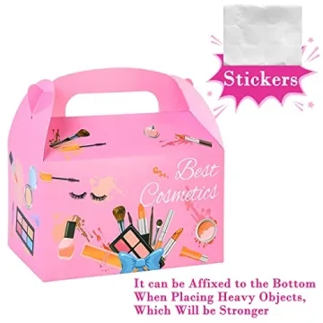 Charming Spa Makeup Party Favor Treat Box Set for Girls