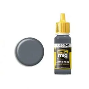 Enhance Your Artistry with Ammo of Mig Jimenez Acrylic Color Brushes Airbrush Ocean Grey BS629 17mL