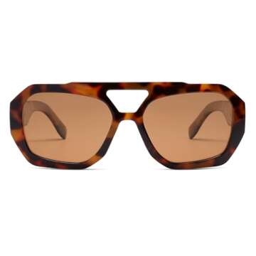 Stylish SOJOS Aviator Sunglasses with UV400 Protection