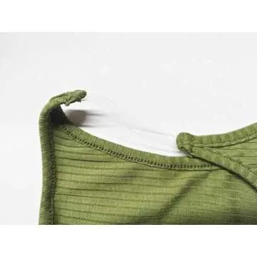 Buy IDEWO Summer Slim Fit Invisible Strap Tank Top