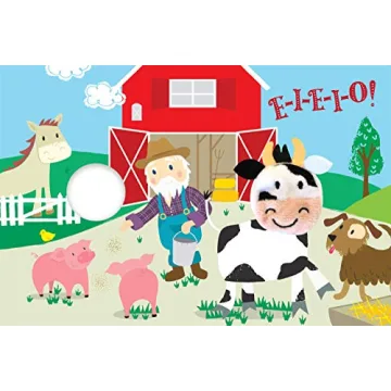 Old MacDonald Interactive Finger Puppet Book for Kids