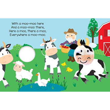 Old MacDonald Interactive Finger Puppet Book for Kids