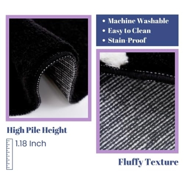 Beyond Deco Halloween Vampire Rug for Spooky Home Decor