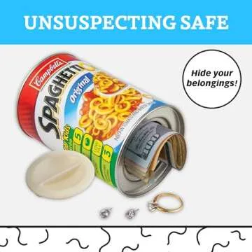 BigMouth Inc SpaghettiOs Can Diversion Safe - Hidden Safe for Money Stash - Secret Compartment, Hidd...