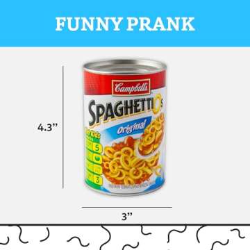 BigMouth Inc SpaghettiOs Can Diversion Safe for Secret Storage