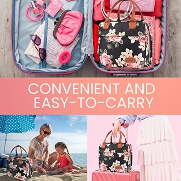 WDLHQC Hanging Toiletry Bag | Waterproof & Spacious