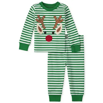 Family Matching Christmas Holiday Pajamas Sets - Snug Fit 100% Cotton