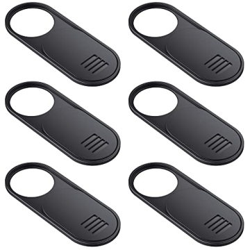 Trobing Laptop Camera Cover Slide [6 Pack], Ultra Thin Webcam Cover for Laptop, Computer, MacBook, T...