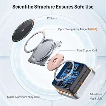 2025 Upgraded 3-in-1 Wireless Charger for Apple Devices