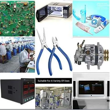 HANDSKIT Long Nose and Circlip Pliers Set for DIY & Electronics Repair