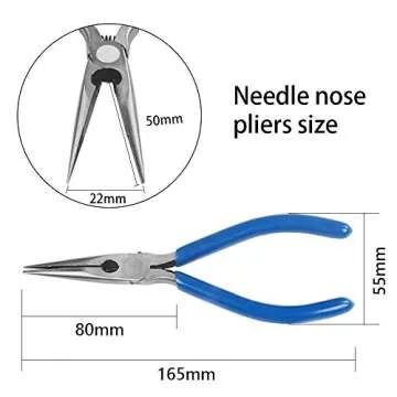 Premium HANDSKIT Long Nose and Circlip Plier Set