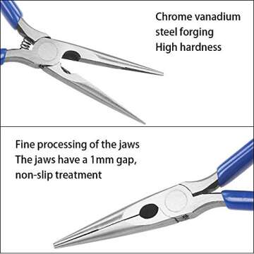 Premium HANDSKIT Long Nose and Circlip Plier Set