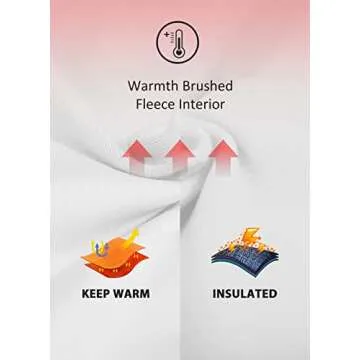 BALEAF Women's Horse Riding Shirts Long Sleeve Half Zip Pullover Fleece Jacket Winter Cold Weather Running Gear White M