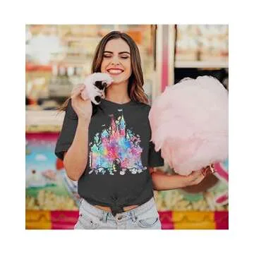 SNYUMEG Plus Size Cute Graphic Holiday Tee for Women