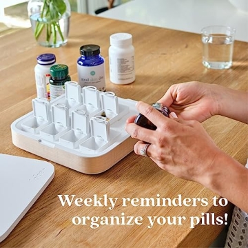 Smart 7-Day Pill Organizer | Loba Supplement Management | Reminders