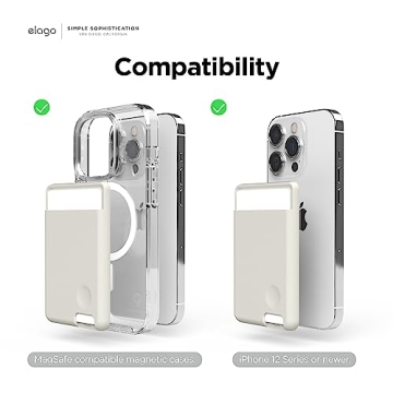 elago Magnetic Wallet Card Holder for iPhone MagSafe Compatible