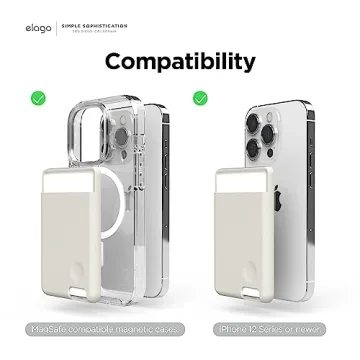 elago Magnetic Wallet Card Holder for iPhone MagSafe Compatible