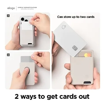 elago Magnetic Wallet Card Holder for iPhone MagSafe Compatible