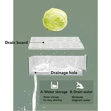 Efficient Diskary Fridge Organizer: Stylish Food Storage Bins