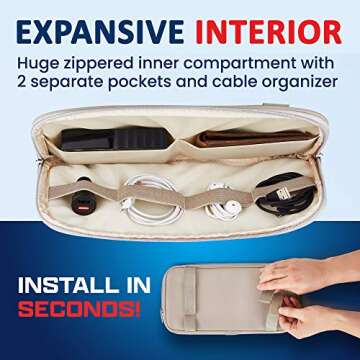 Fancy Mobility Car Visor Organizer for Safe and Neat Driving