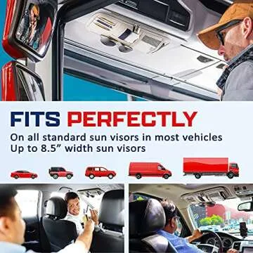 Fancy Mobility Car Visor Organizer for Safe and Neat Driving