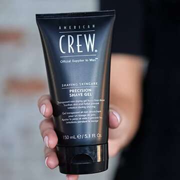 American Crew Shave Gel - Soothing Formula for Men