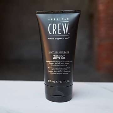 American Crew Shave Gel - Soothing Formula for Men