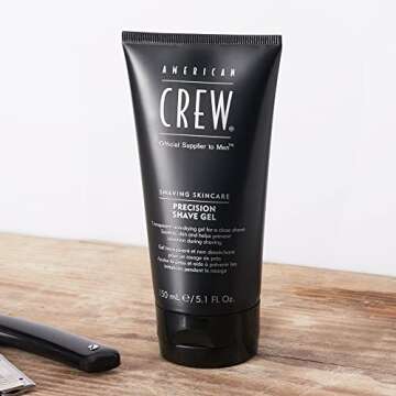 American Crew Shave Gel - Soothing Formula for Men
