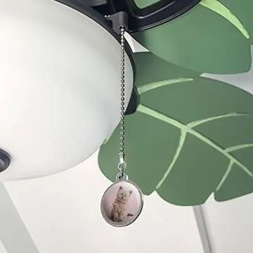 Ragdoll Cat Pull Chain for Ceiling Fans - Cute Design