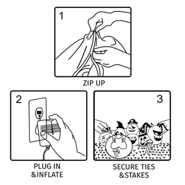 HBlife 8 FT Halloween Inflatables Outdoor Decorations Pumpkin, Animated Pirate Bat Blow Up Pumpkin with Build-in LEDs, Inflatable Decoration for Front Yard, Porch, Lawn or Halloween Party