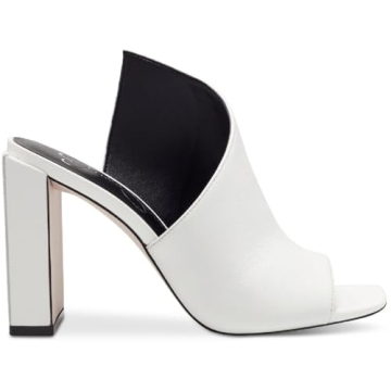 Jessica Simpson Messia High Heel Mules - Stylish Comfort in White