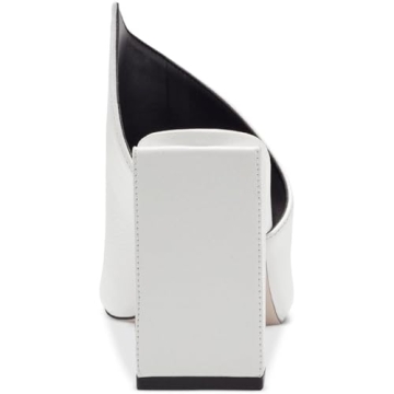 Jessica Simpson Messia High Heel Mules - Stylish Comfort in White