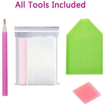 Diamond Painting Kits, Ukontagood 5D Drill Jewel Paint by Numbers for Adults and Kids with Diamond Art Painting Kits, Perfect for Home Decoration and Room Wall Decor (12x16inch)