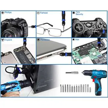 Kaisi 126 in 1 Precision Screwdriver Set - Ultimate Toolkit for Electronics Repair