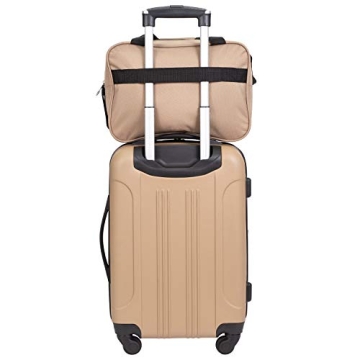 Travelers Club Midtown 4-Piece Hardside Luggage Set