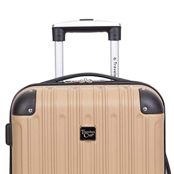 Travelers Club Midtown 4-Piece Hardside Luggage Set