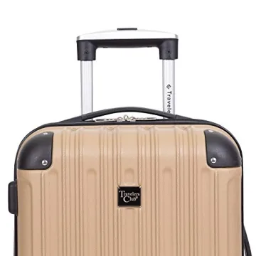 Travelers Club Midtown 4-Piece Hardside Luggage Set